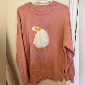 Aelfric Eden Goose Sweater, US L, Pink